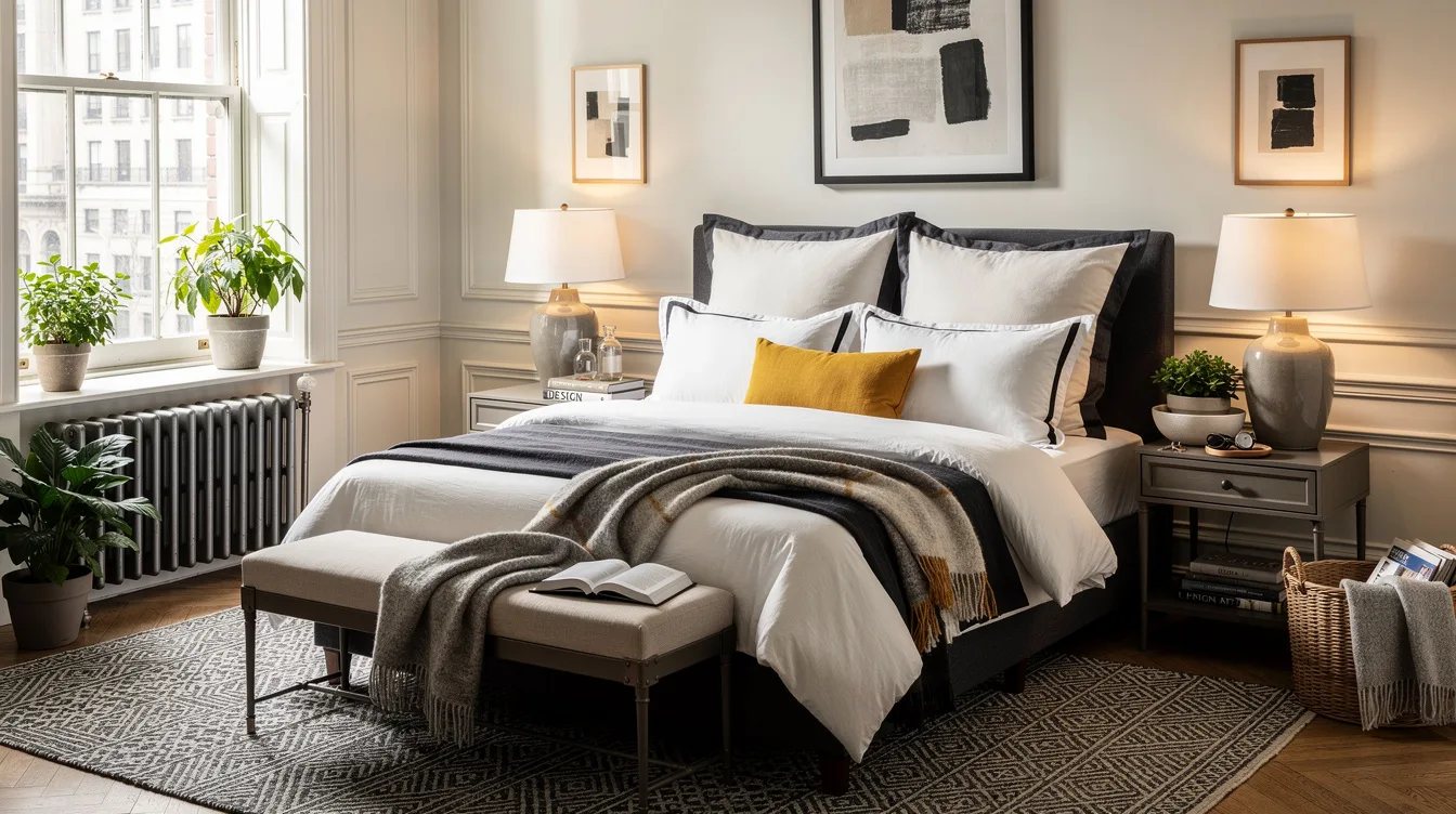 Frame the Bed With Euro Shams