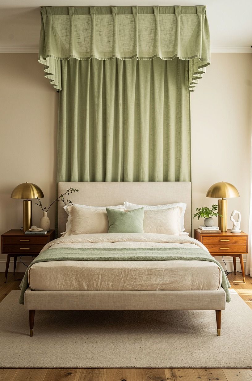Hang a canopy with restraint