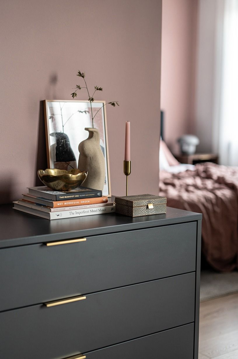 Make The Imperfect Mantel Moment on your dresser