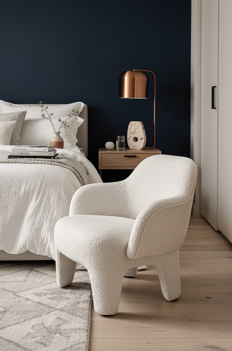 Put a chair where your clothes usually land