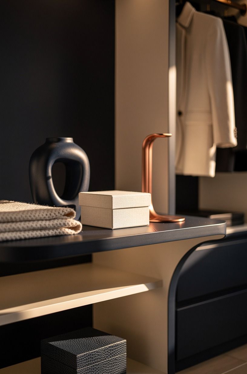 Style one shelf like a real boutique display