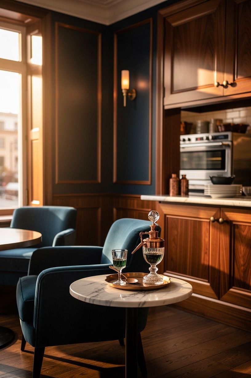Finish the retro speakeasy with one ritual-ready detail