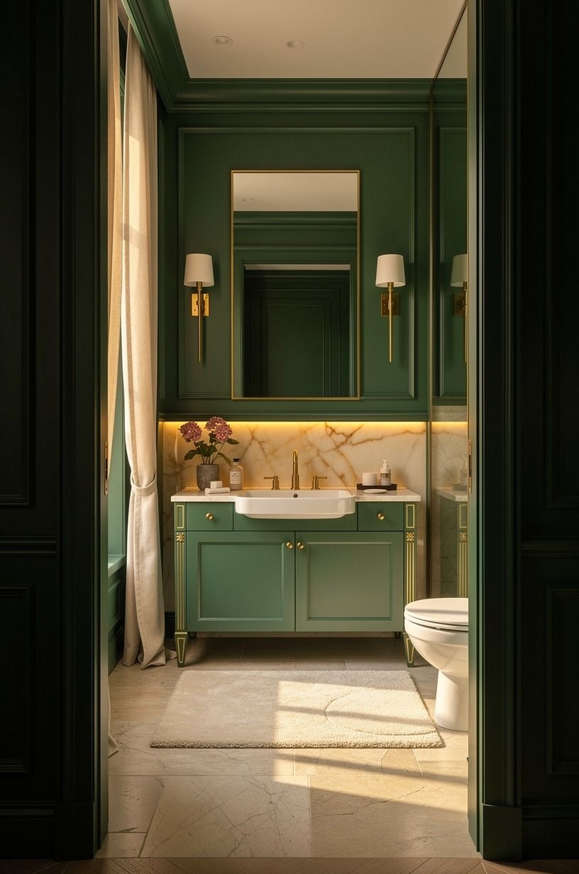 Paint the walls with the Green Envelope Method