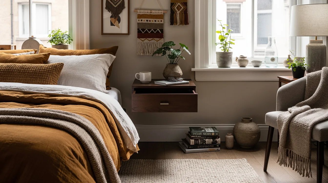 Choose a Floating Nightstand With a Real Drawer