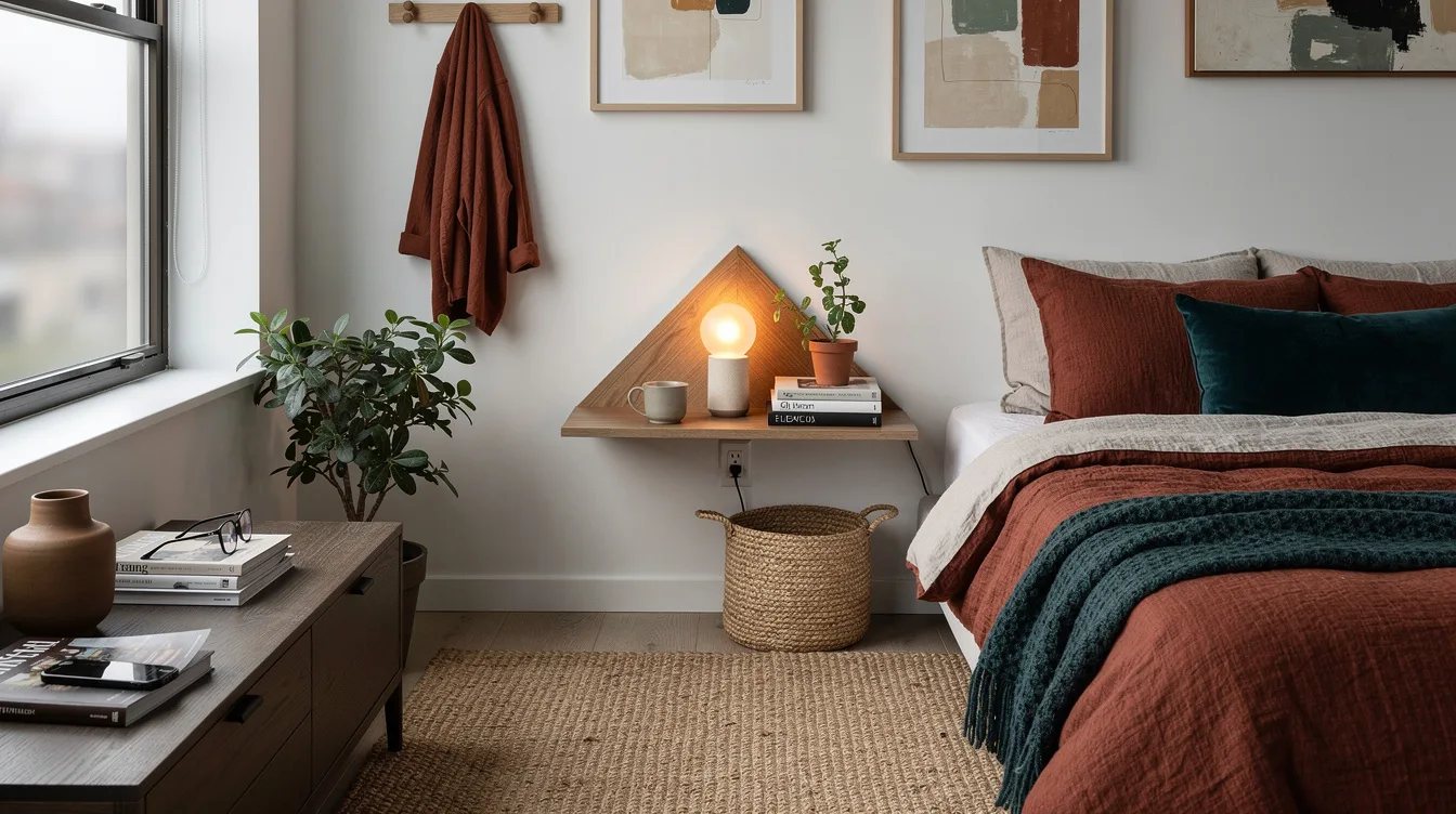 Claim the Dead Corner With a Triangular Shelf