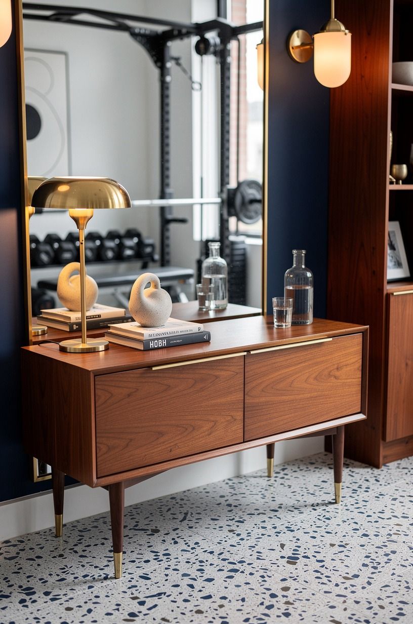 Hang a mirror wall that earns its square footage