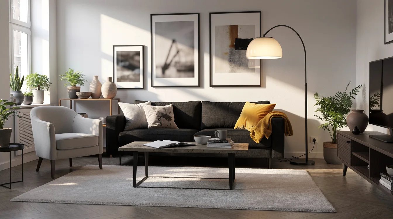 Anchor the Lamp to the Seating Zone