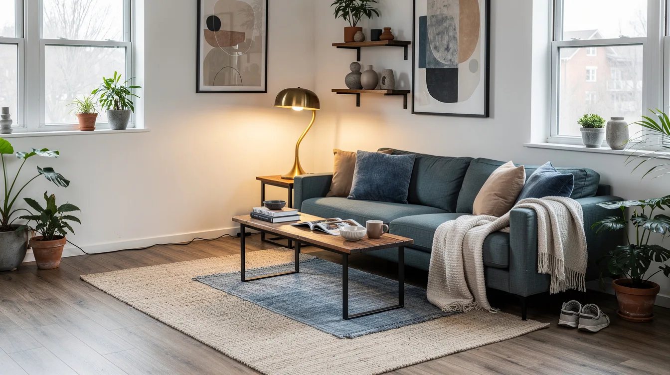 Pair Warm Metal With Grounded Materials