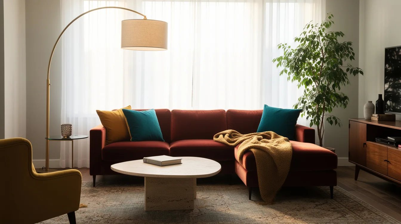12 Ways to Style a Statement Floor Lamp in Your Living Room