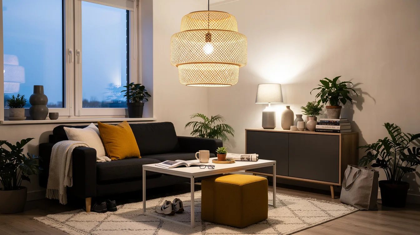 Hang One Oversized Woven Pendant