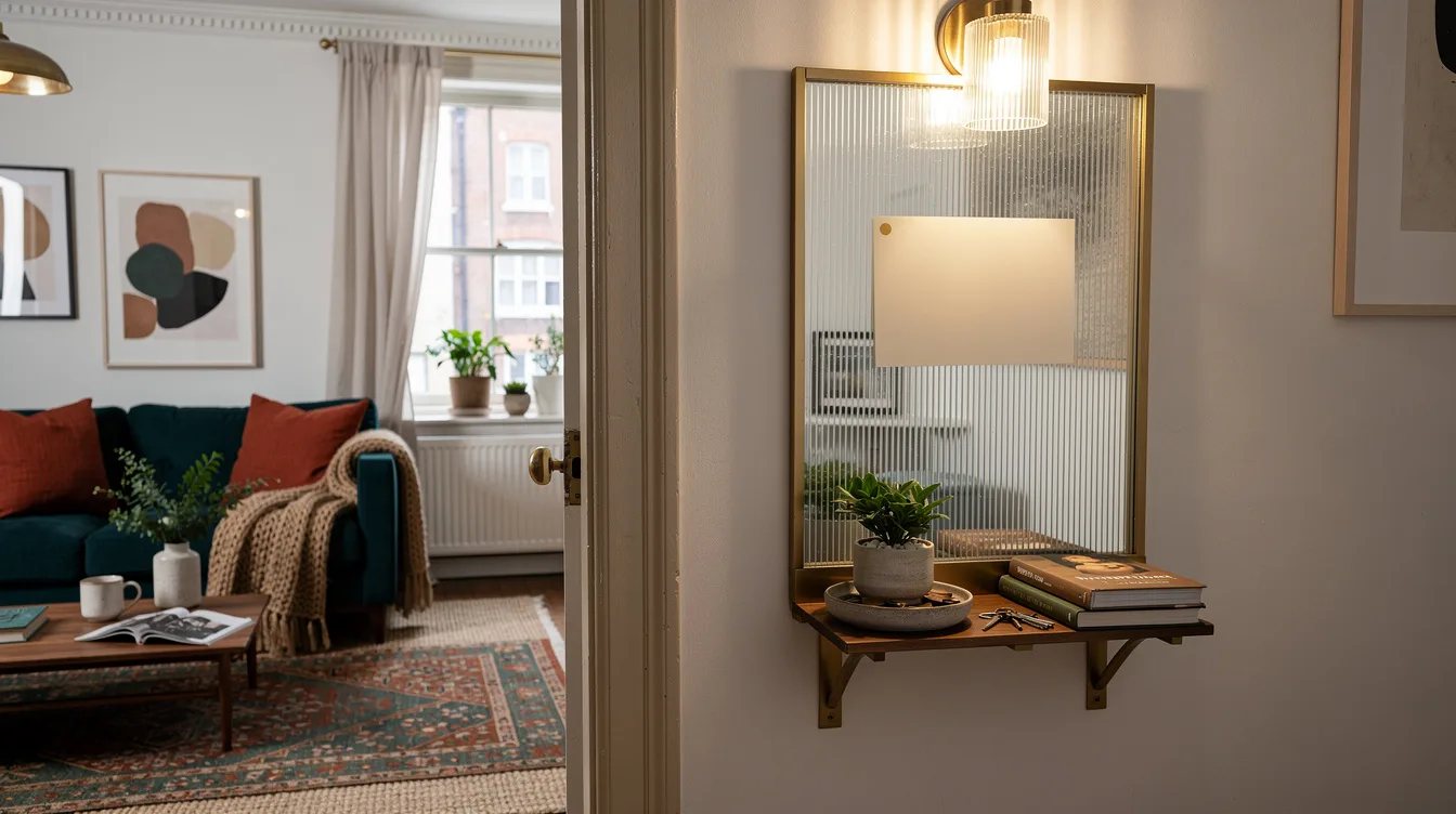 Use Reeded Glass for a Hotel Note