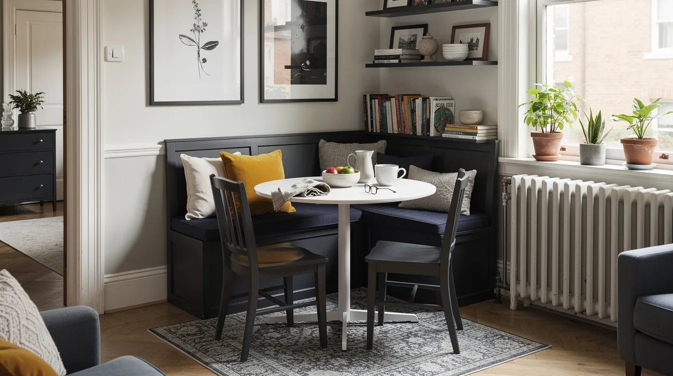 Turn a Dead Corner Into a Breakfast Nook
