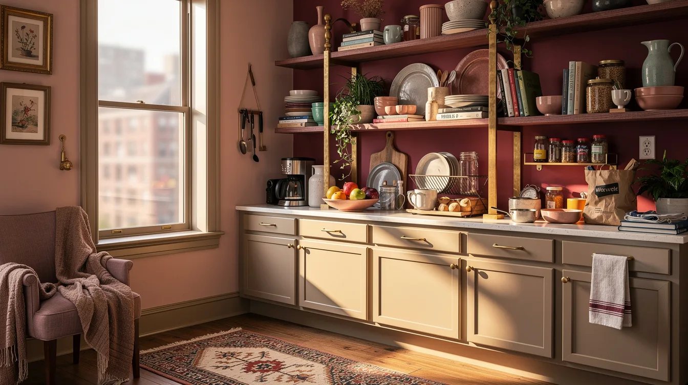 Use Open Shelves as a Catchall