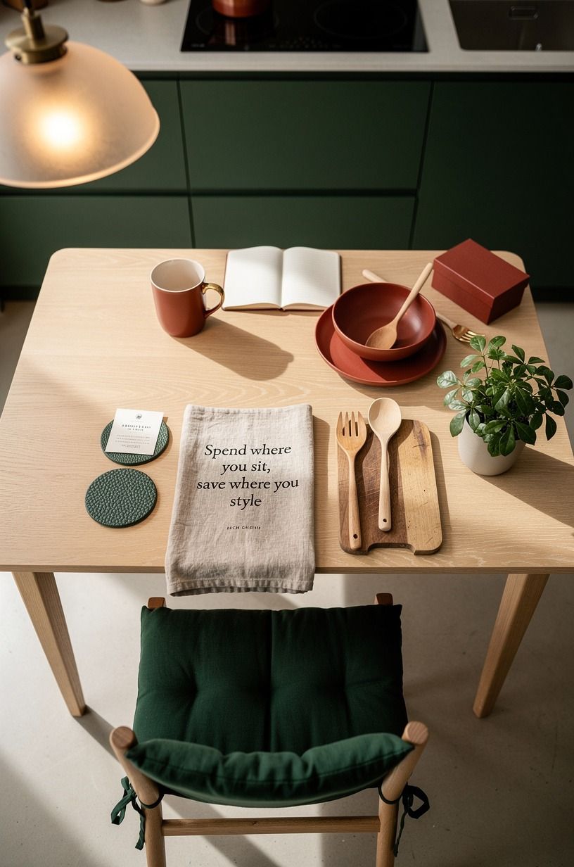Spend where you sit, save where you style
