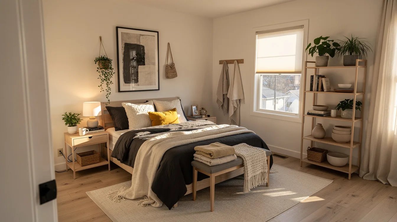 Wrap Walls and Ceiling in Chalky Warm White