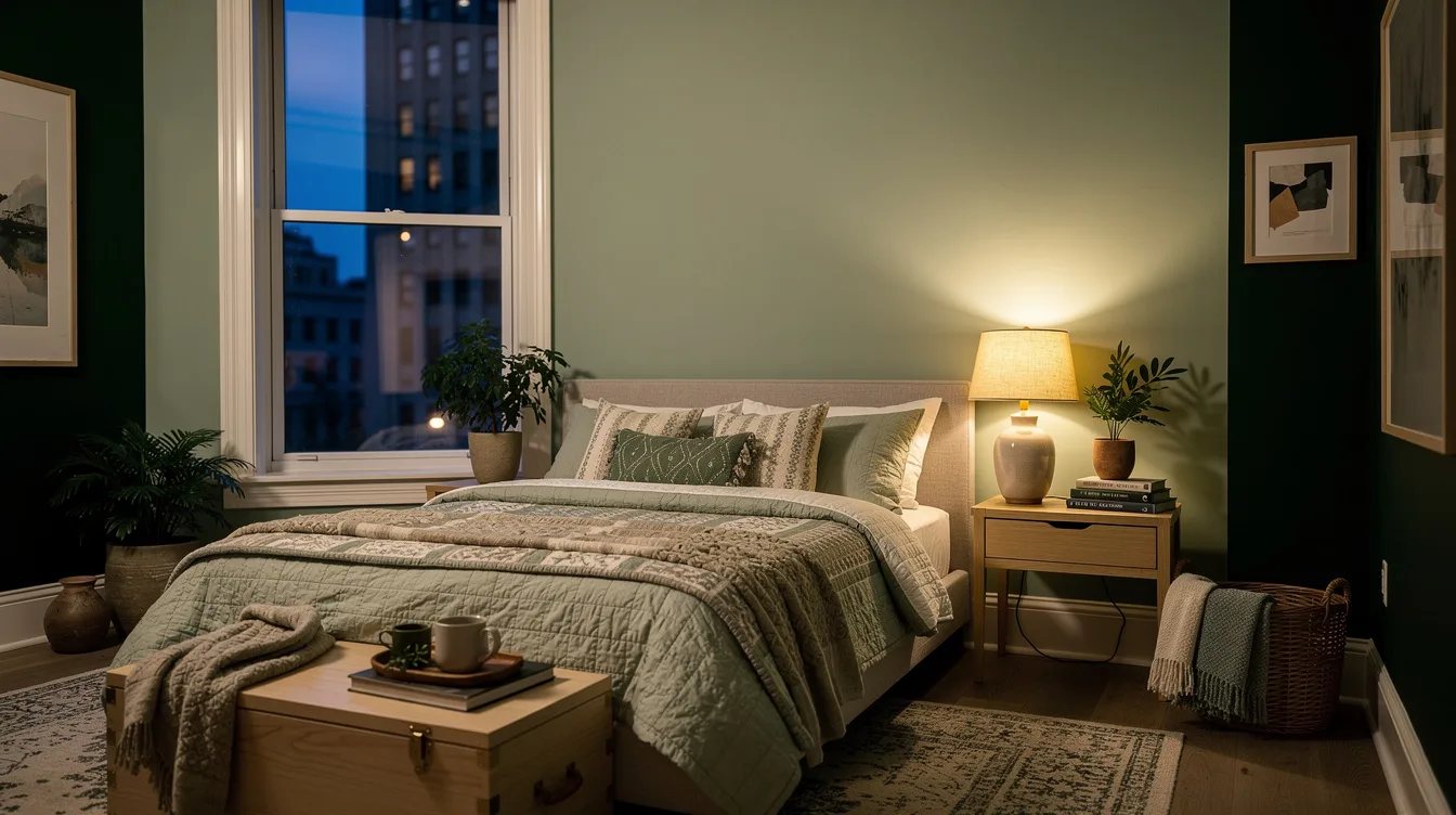 Limit Misty Sage to the Bed Wall