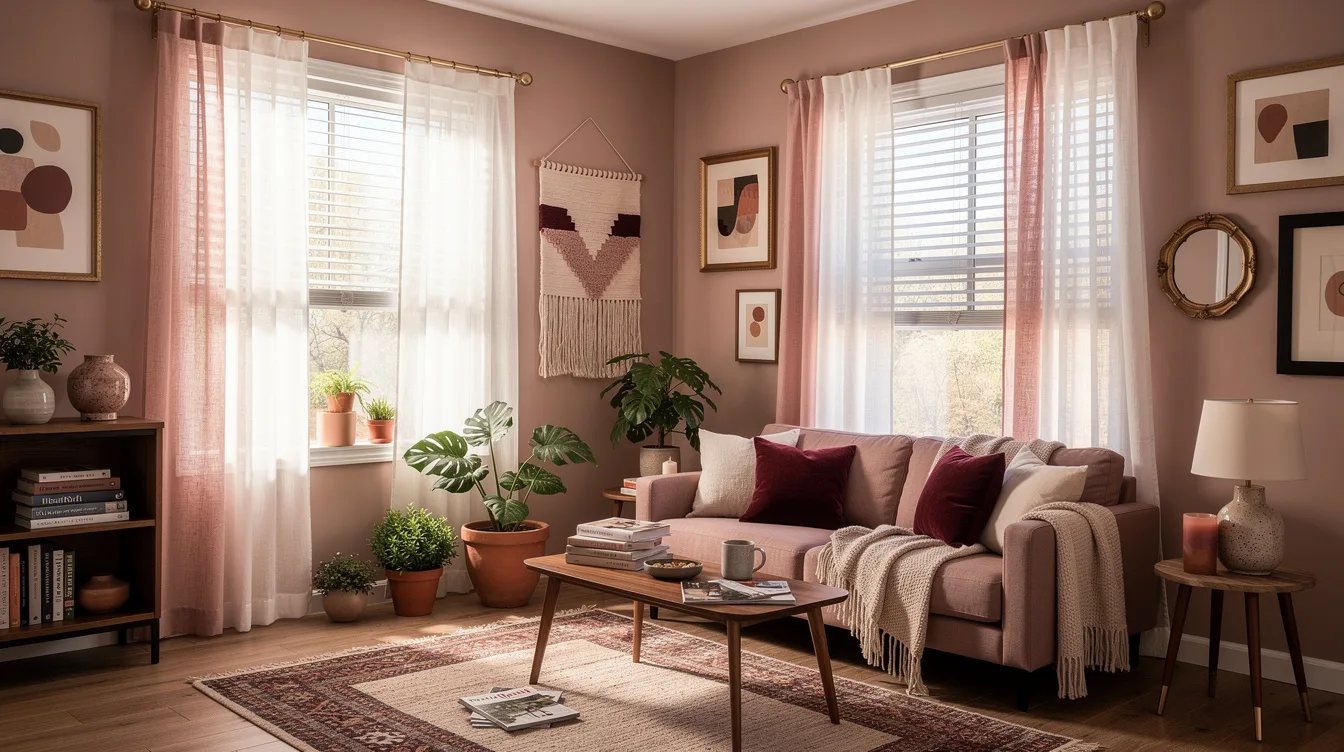 Choose Linen-Style Panels Over Bare Blinds