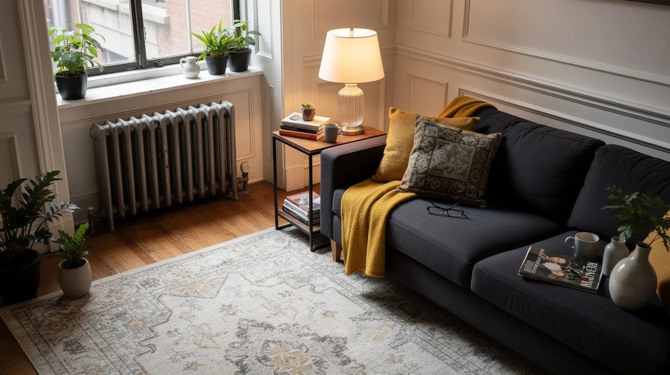 Replace Overhead Glare With a Table Lamp