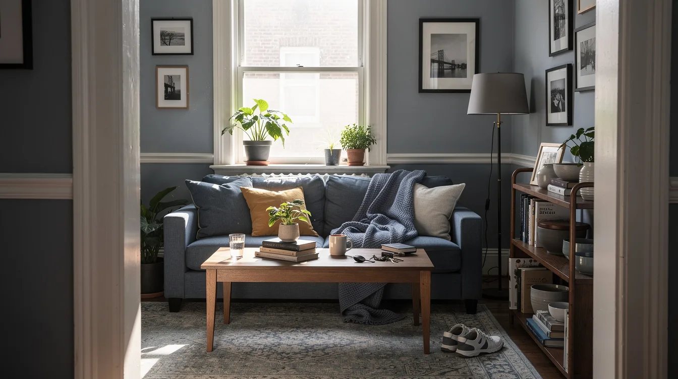 Keep Blue Soft and Slightly Gray