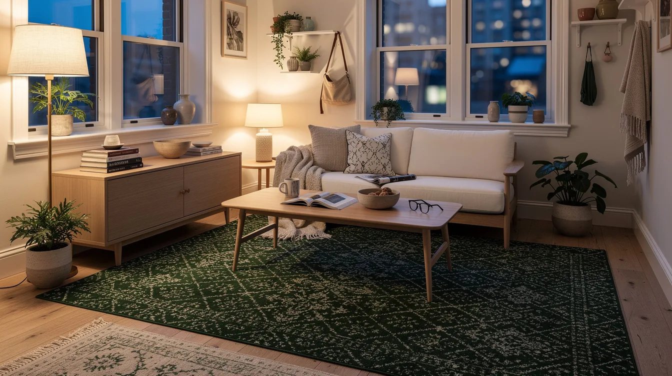 Let the Rug Continue the Quiet Palette