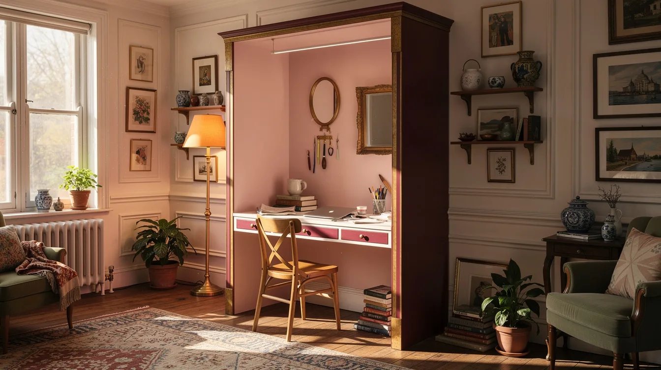 Build a Full-Height Portal Around the Desk