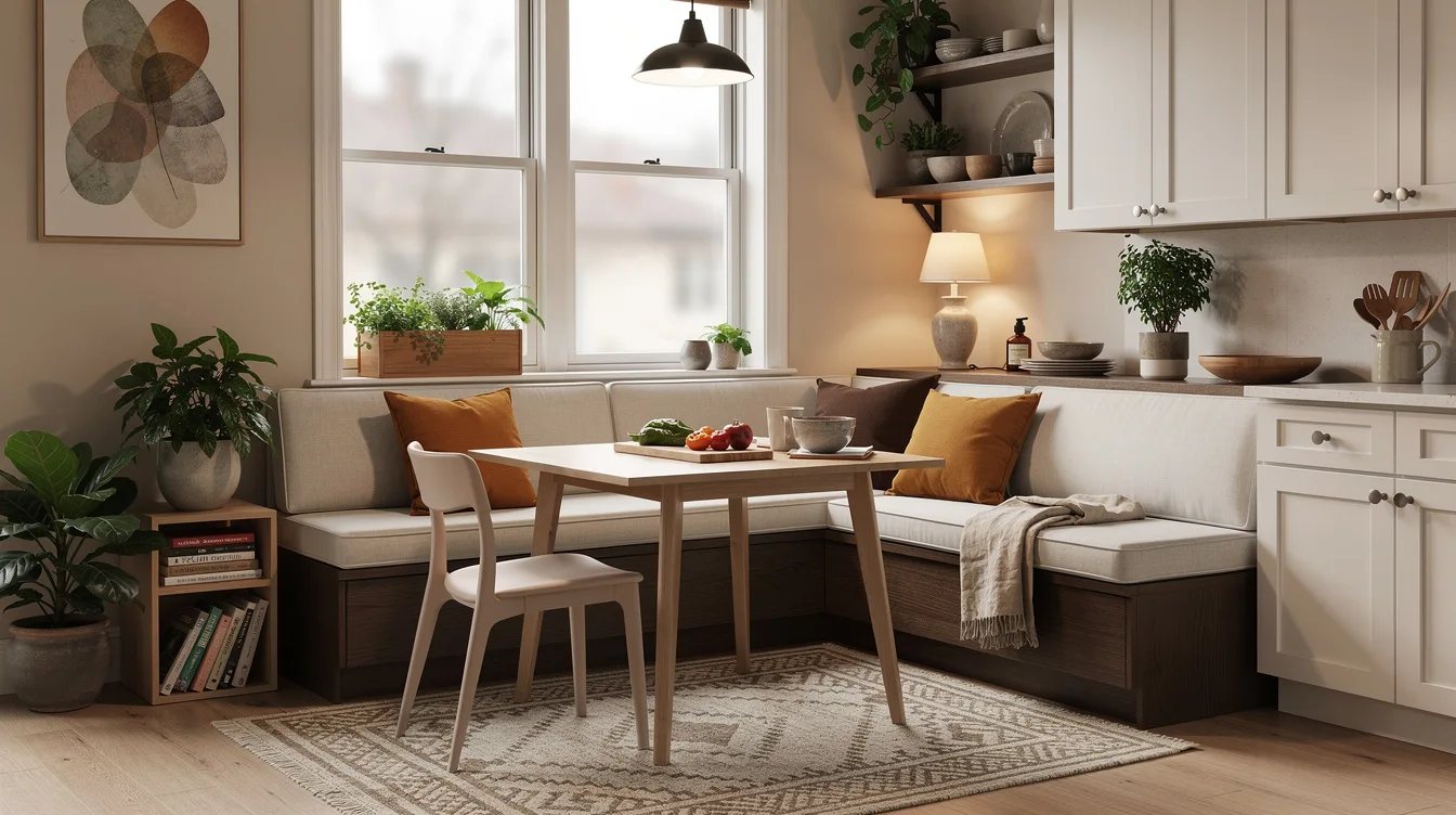 Build a Banquette Around the Room's Least Useful Corner