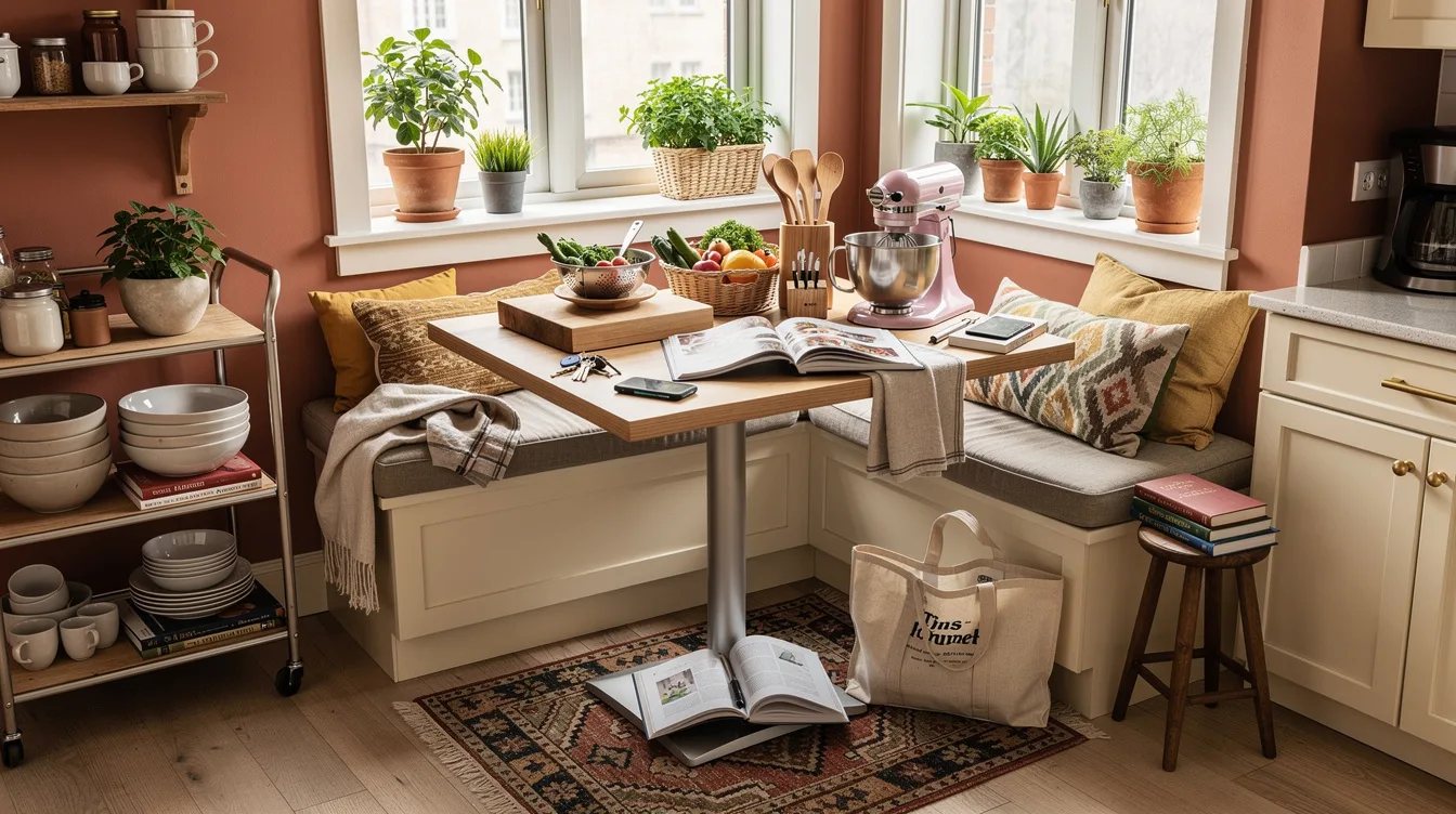 Finish the Nook Like a Work Zone, Not a Breakfast Display