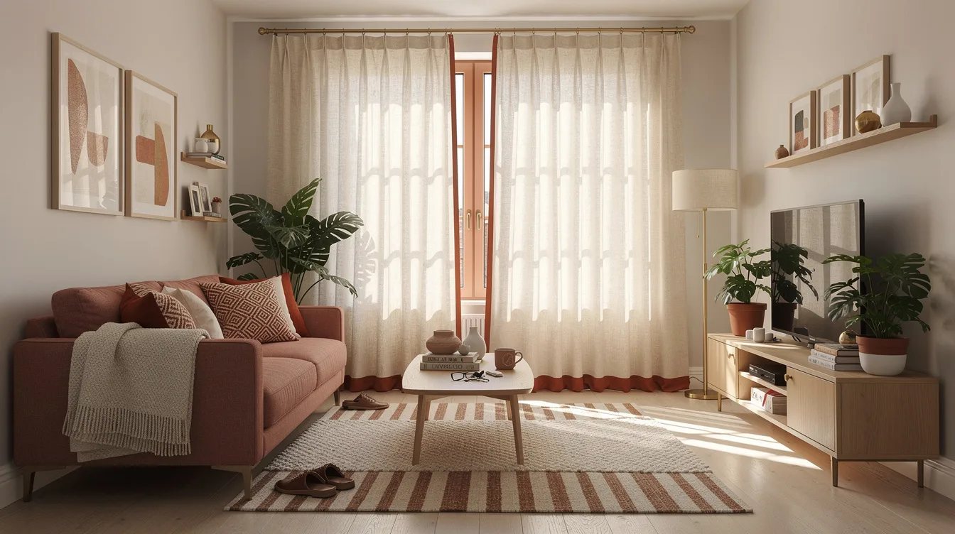 Hang Curtains From the Ceiling