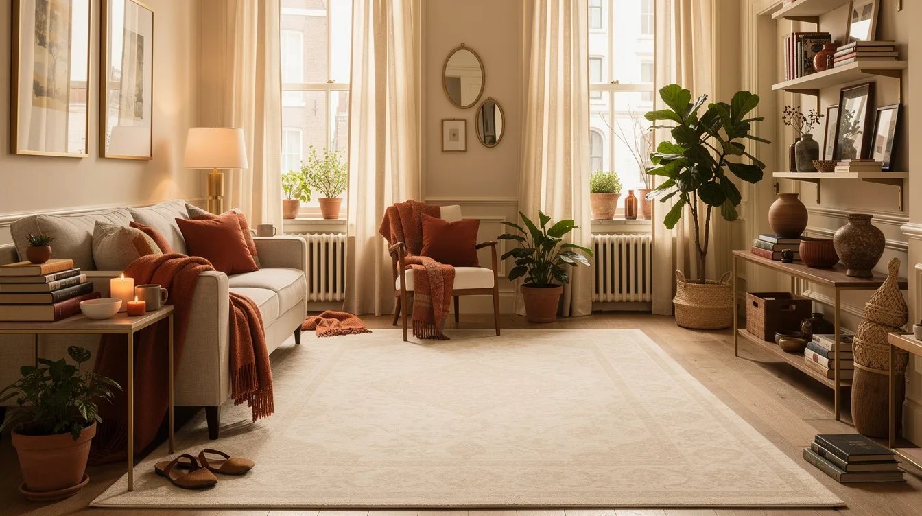 Keep the Rug Visually Quiet