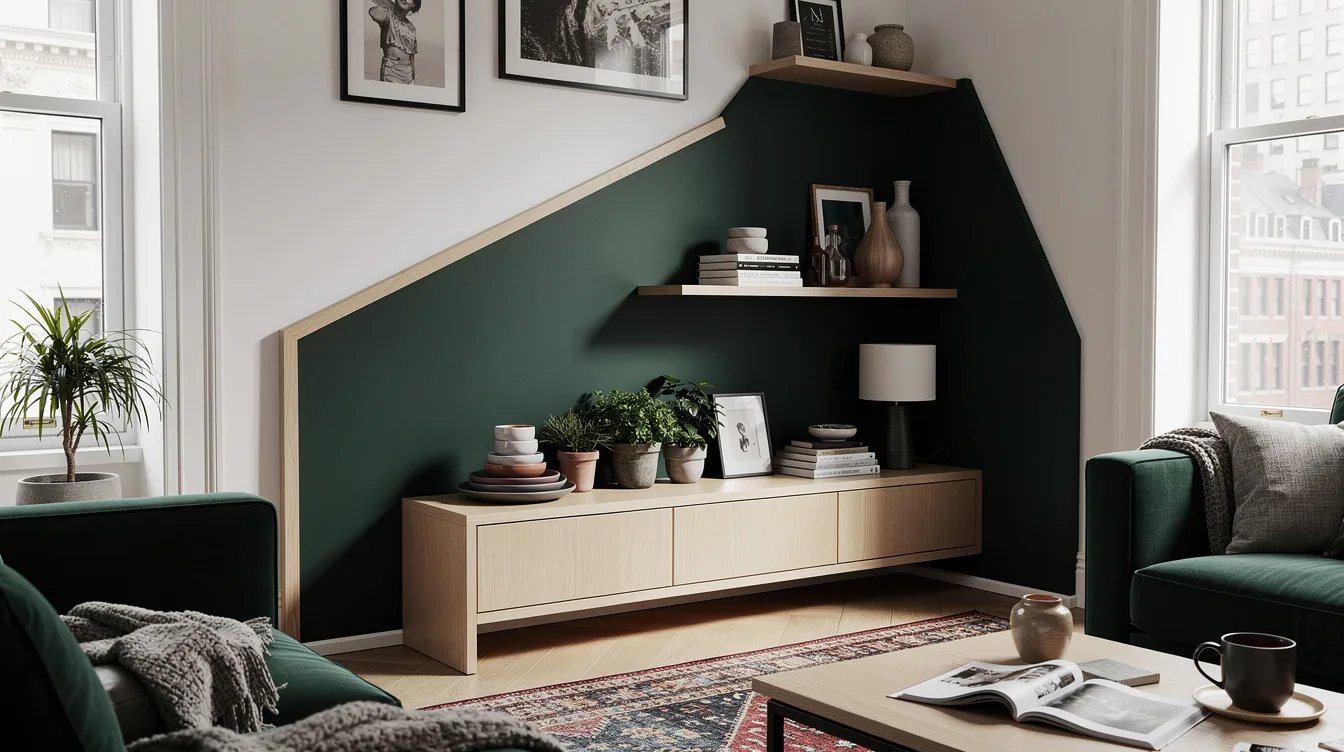 Turn Irregular Walls Into a Feature
