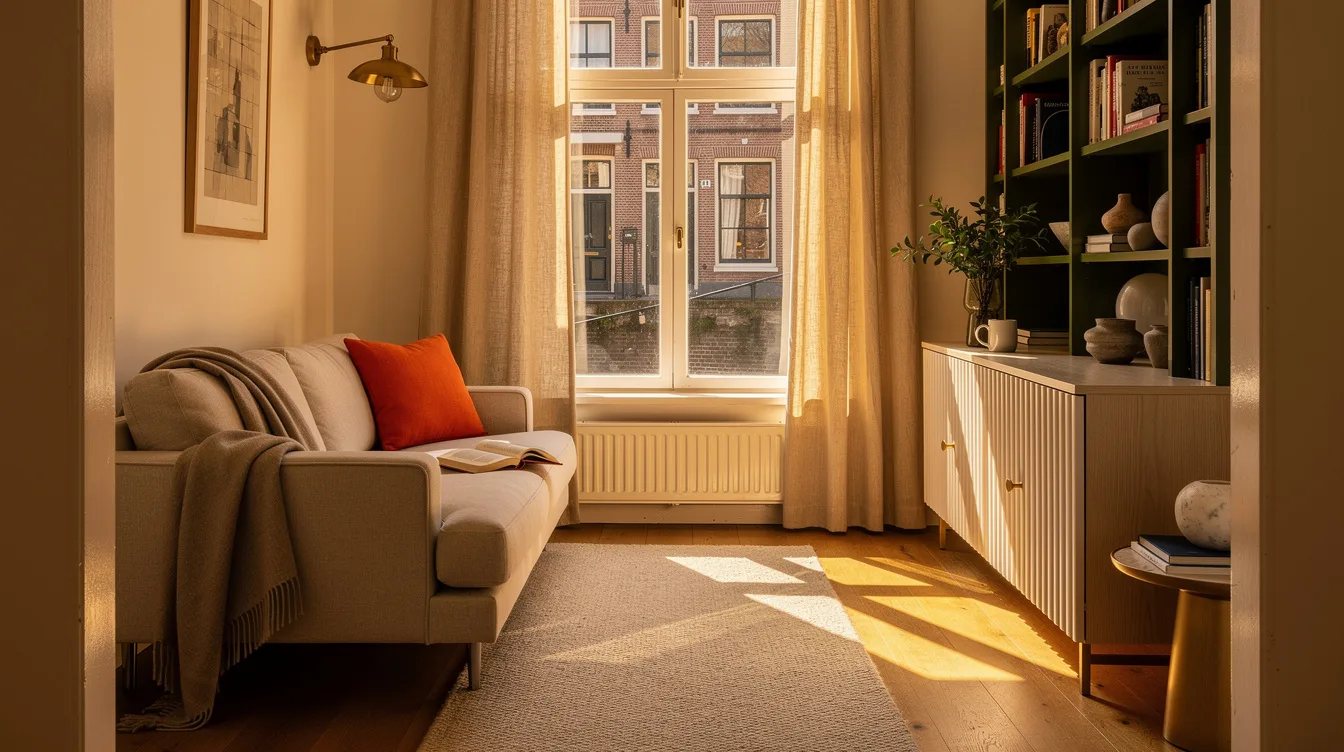 14 Amsterdam Canal House Tricks for Tall Narrow Rooms