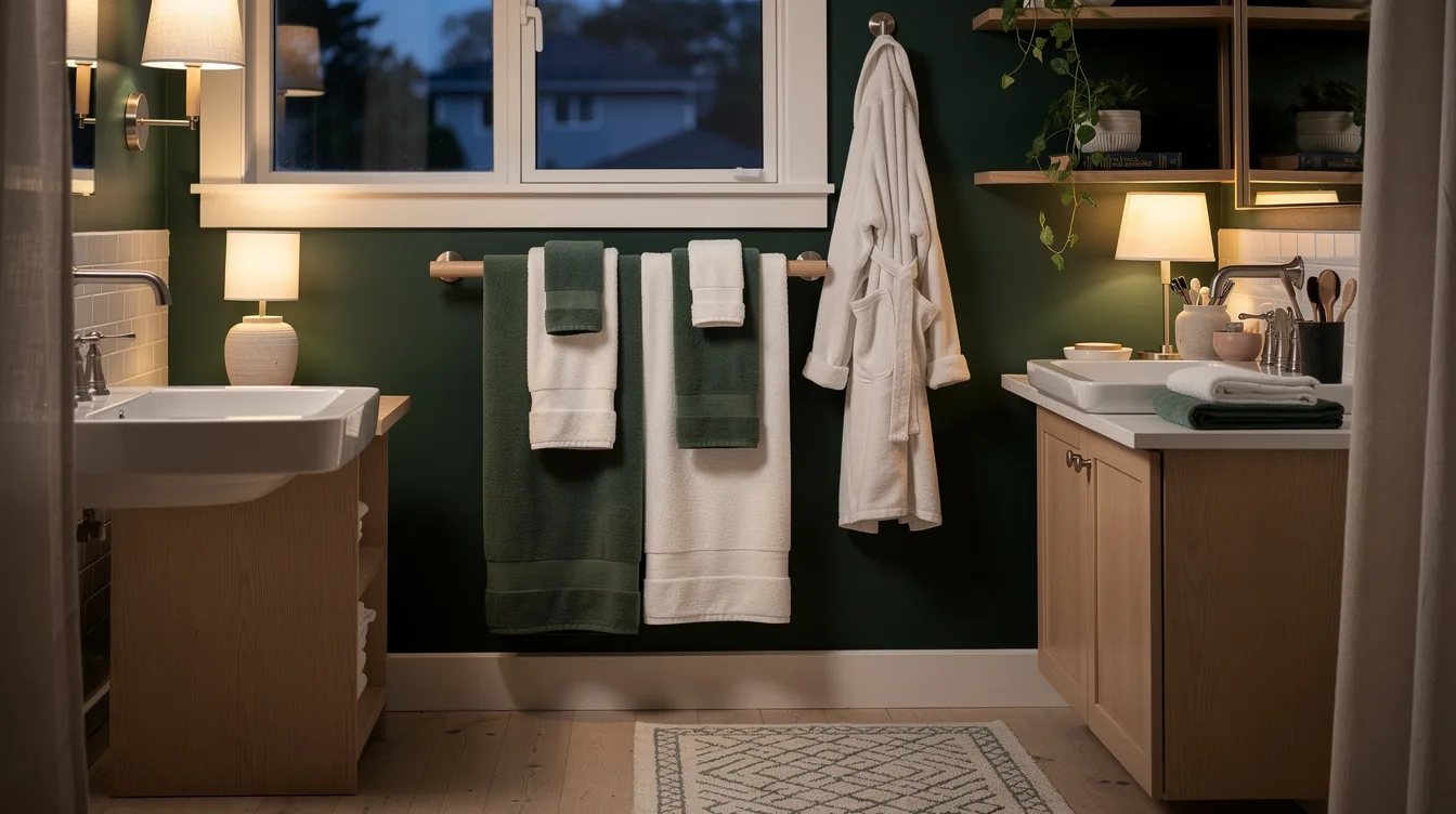 Hang Proper Bath Sheets