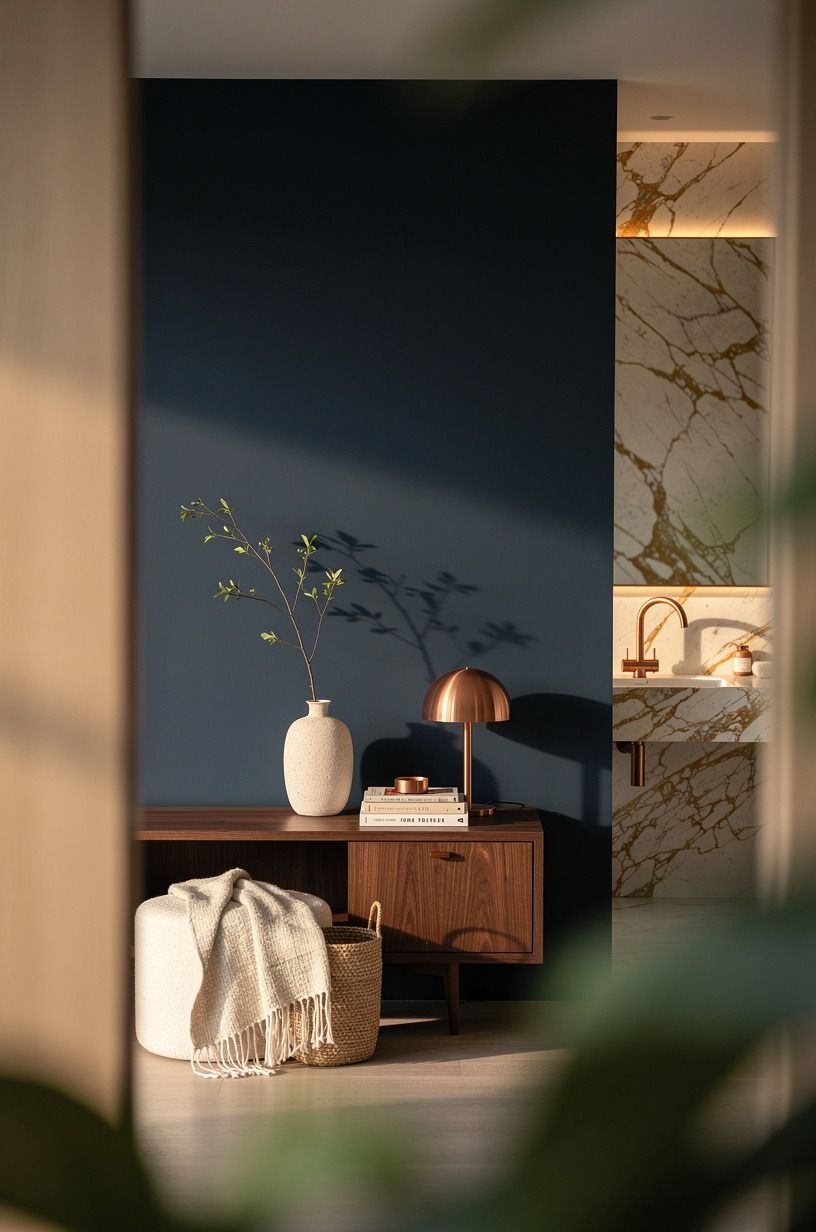 Build the Two-Wood Rule around a painted wall