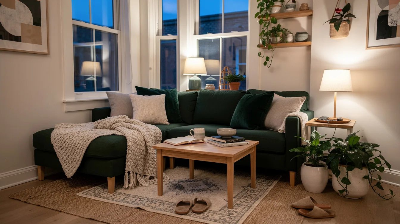 Turn a Dead Corner Into a Petite Sectional
