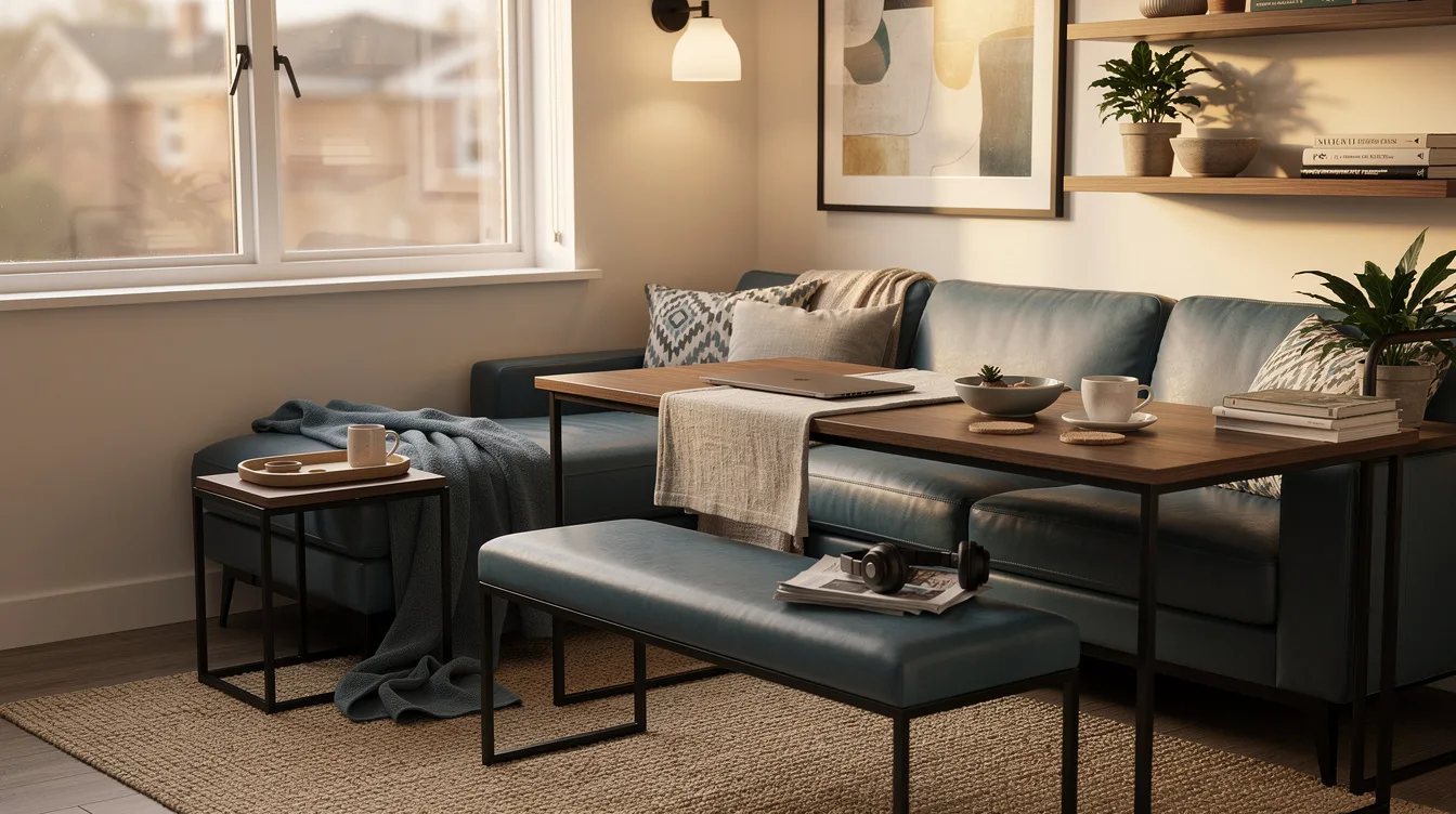 Choose Matte Vegan Leather for Dining-Lounge Zones