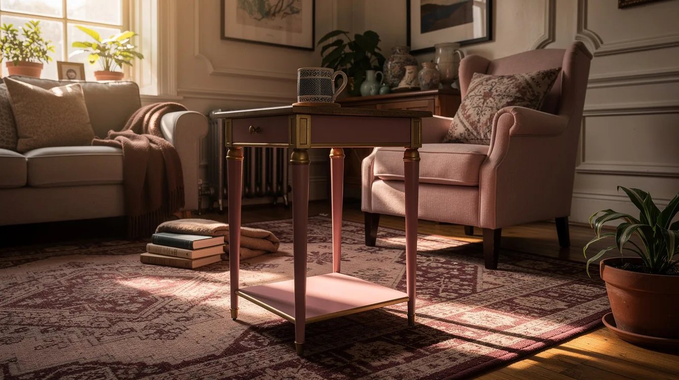 Protect a Clear Route With a Narrow Side Table