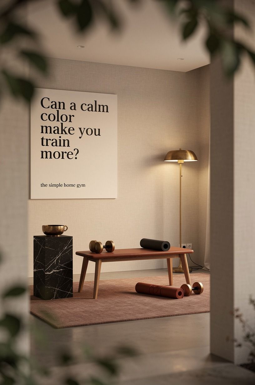 Can a calm color make you train more?
