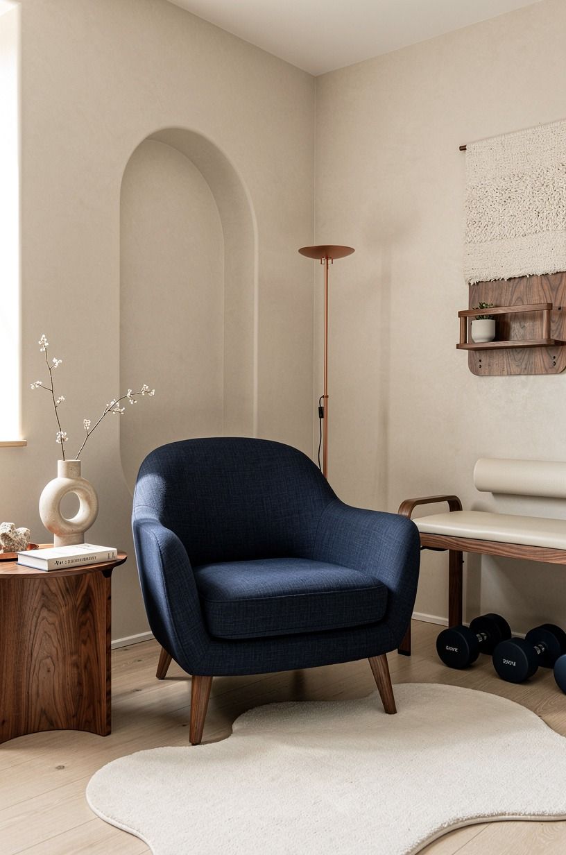 Create a recovery corner with one honest chair
