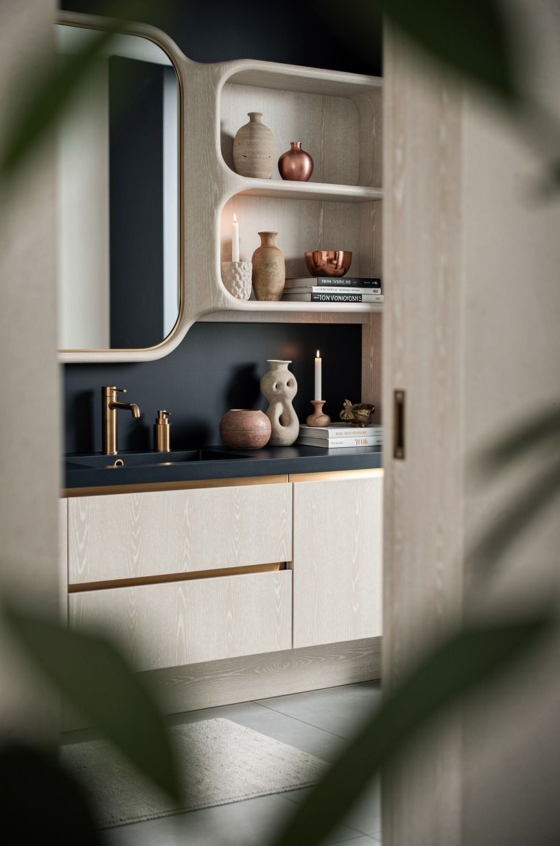Let brushed brass win over polished chrome