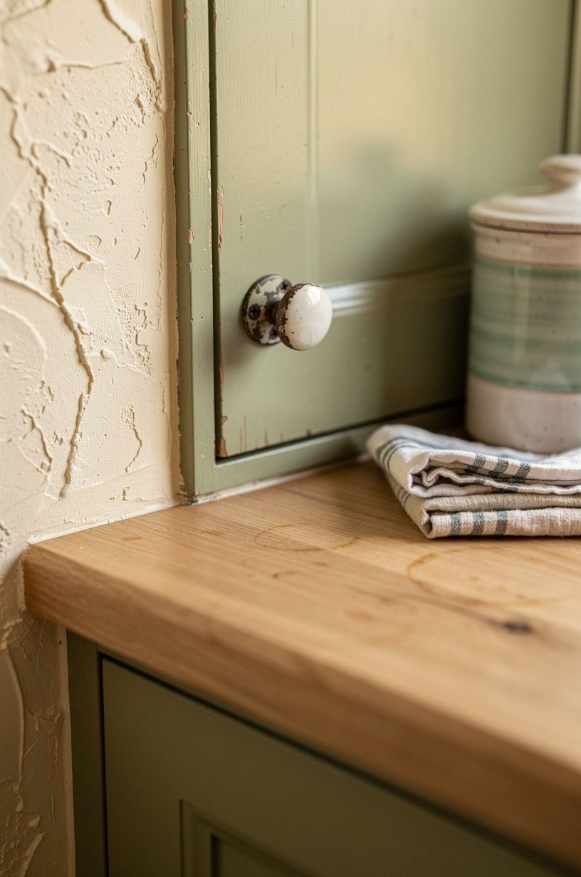 Choose a kitchen detail that looks inherited instead of new
