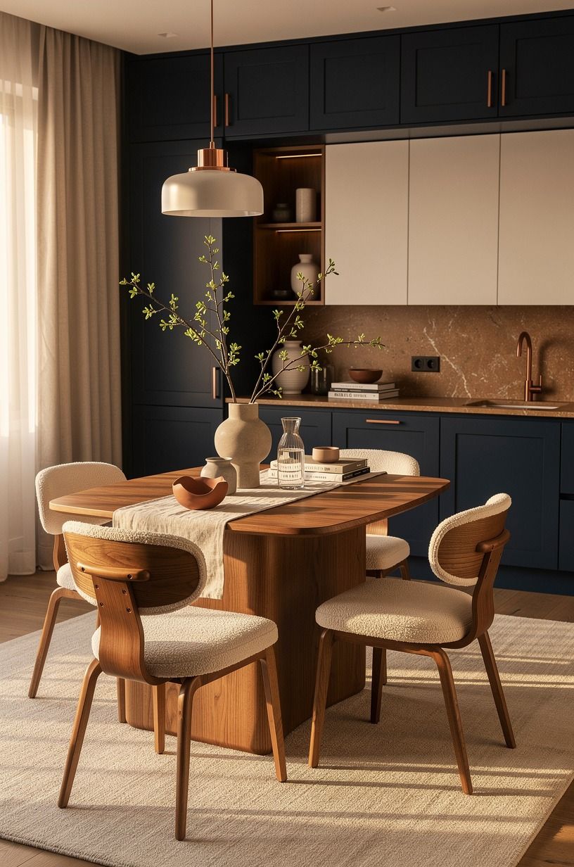 Create the Two-Wood Rule around your table