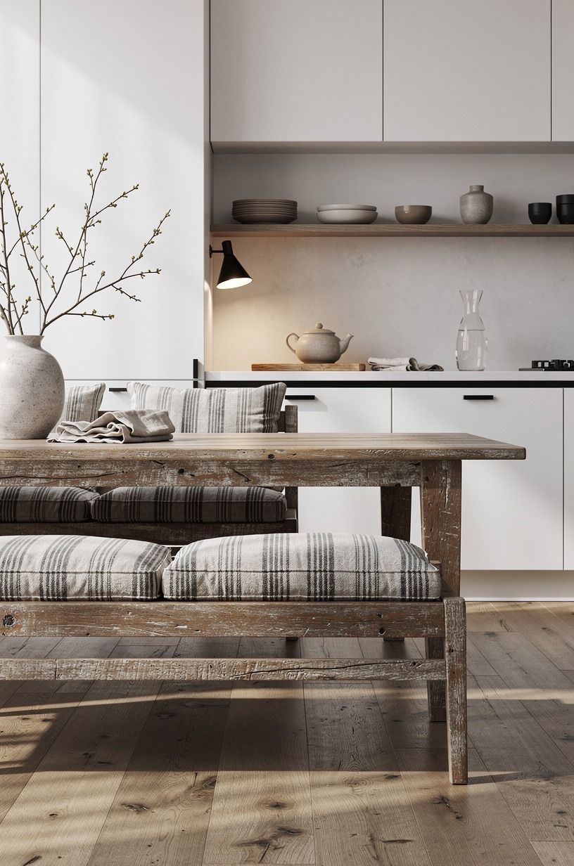 Layer striped cushions with the Salt-Air Seat Rule