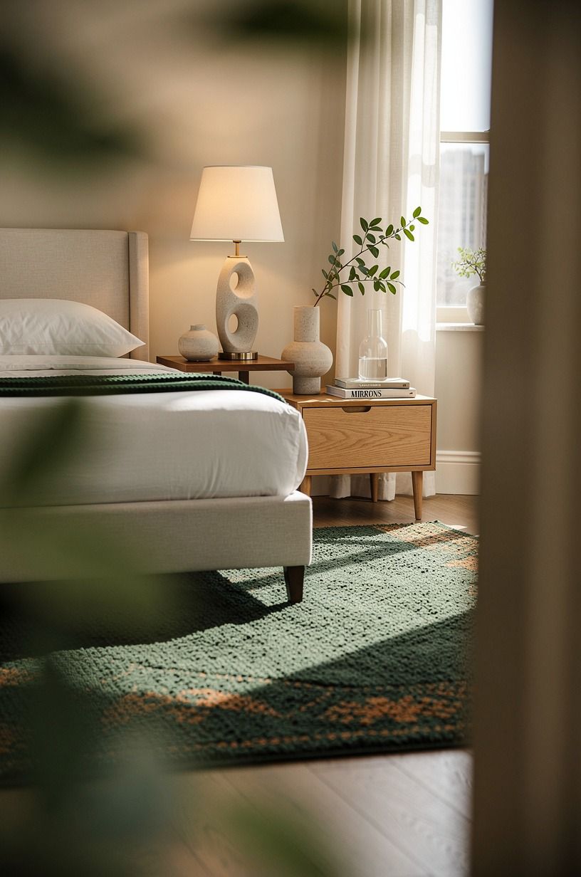 Place a Rug That Lets Your Feet Land Softly