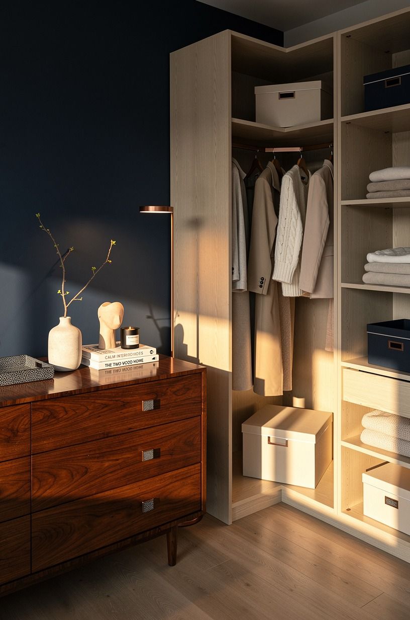 Build The Two-Wood Rule with a vintage walnut dresser