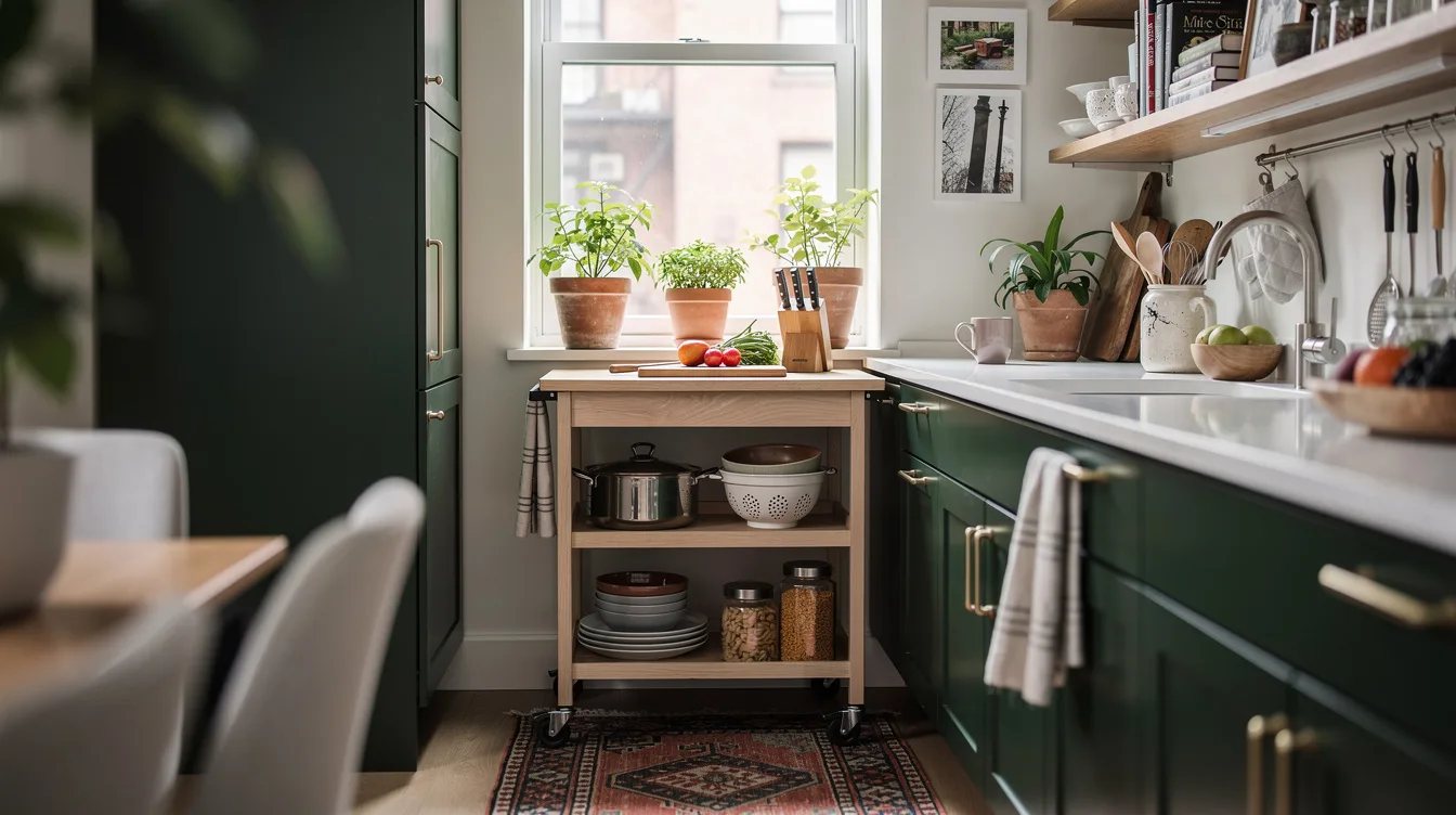 Match the Cart Height to Your Counter