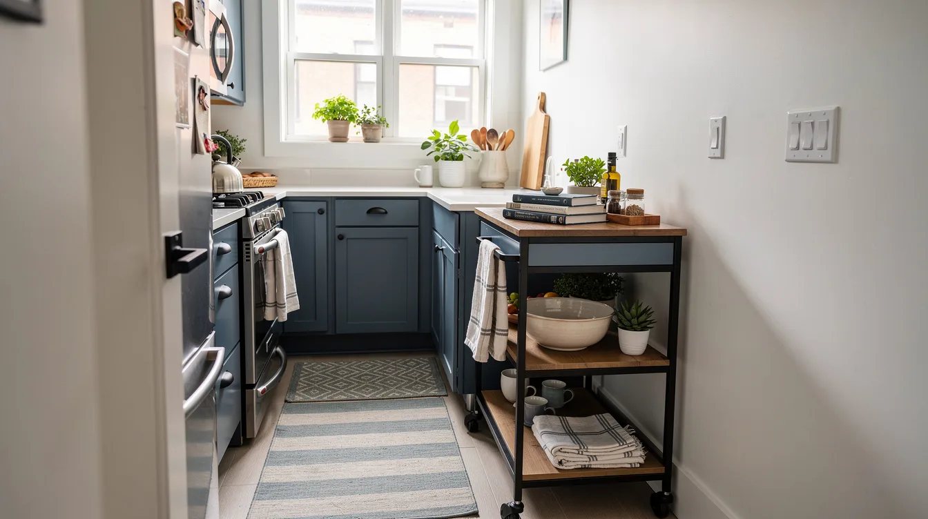Skip the Island Cart Entirely in a True Galley