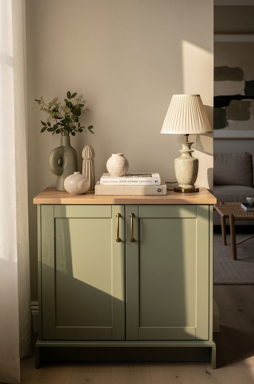 Choose an IKEA base over a custom cabinet if your budget is $100