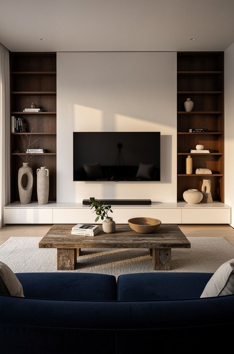 Float the TV Before You Add a plasterboard tv wall