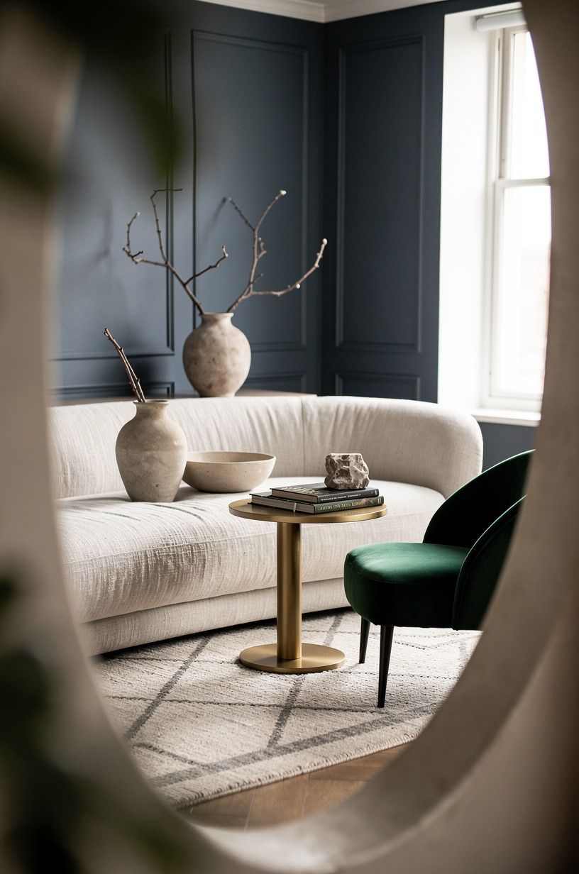 Paint the Recessed Zone in Farrow & Ball Hague Blue