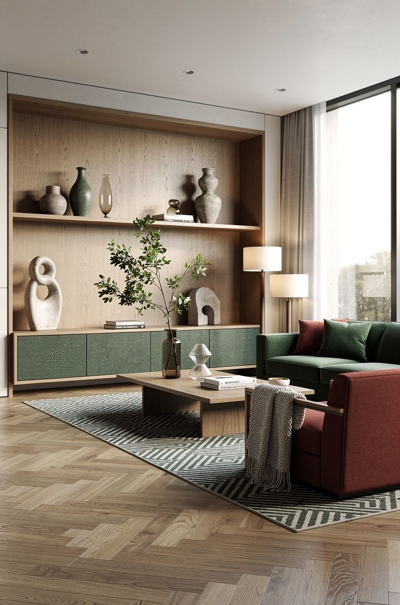 Add Pattern Through the Floor, Not the Walls